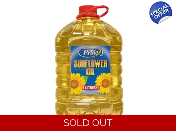 Pride Sunflower Oil 5 lit